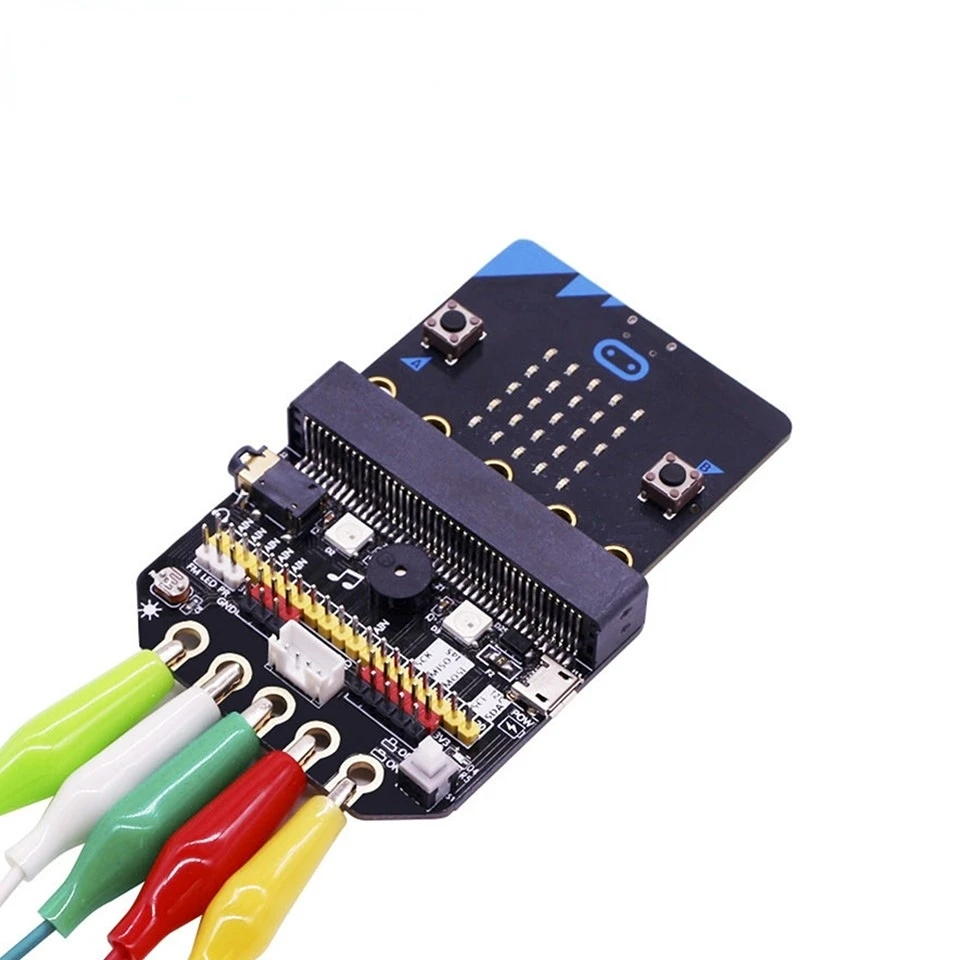 1 шт. Плата расширения GPIO Micro Bit горизонтальная плата адаптера Microbit Python макетная