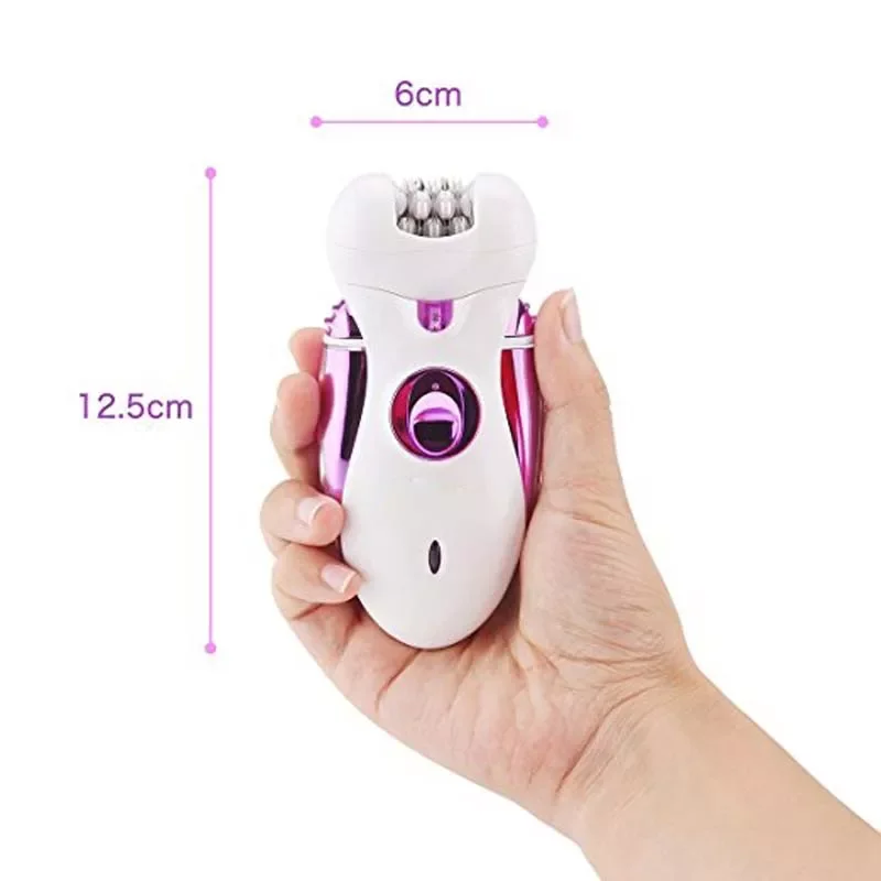 

4 in1 Electric Epilator Hair Removal tool Depilator Rechargeable Women Lady's Shaver Female Shaver Foot Skin Care Tool devic
