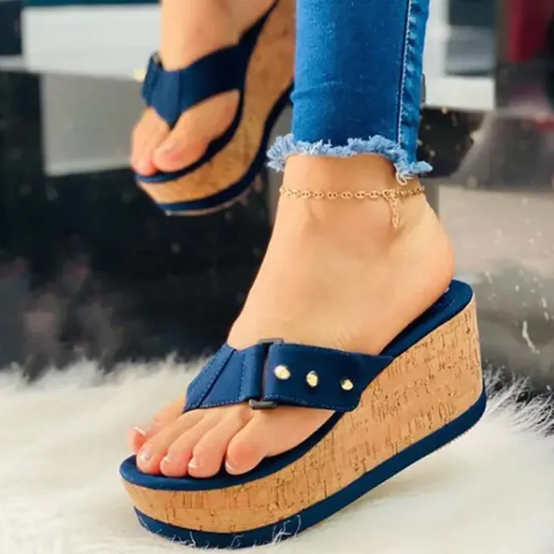 

Женская модная обувь, женская обувь на танкетке, обувь для ходьбы в стиле ретро, слипоны, шлепанцы, сандалии, женские Тапочки