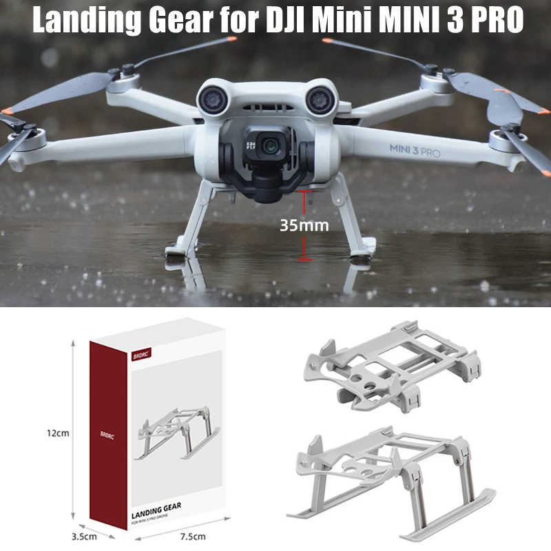 

Складное шасси для DJI Mini 3 PRO, удлинитель с длинной ножкой, защитная подставка для мини 3, аксессуары для дрона