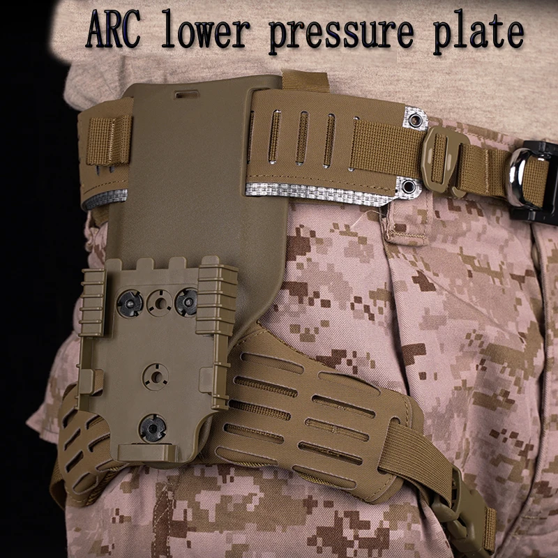 Тактическая боковая кобура из пеноматериала комфортная подушка MOLLE ремешок для