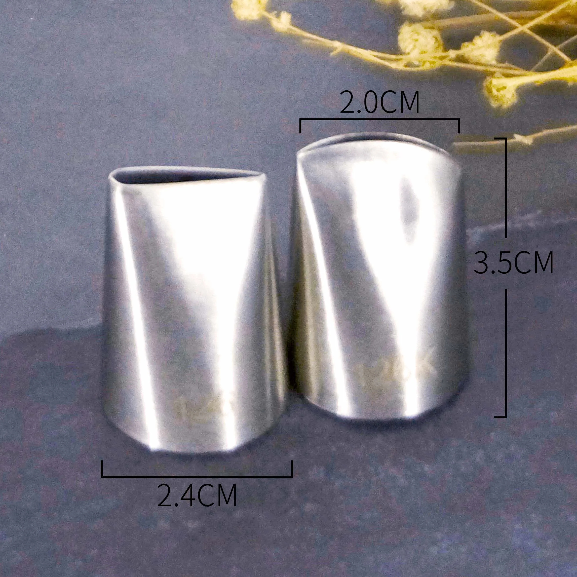 

Насадки для глазури #126 и #126K из нержавеющей стали