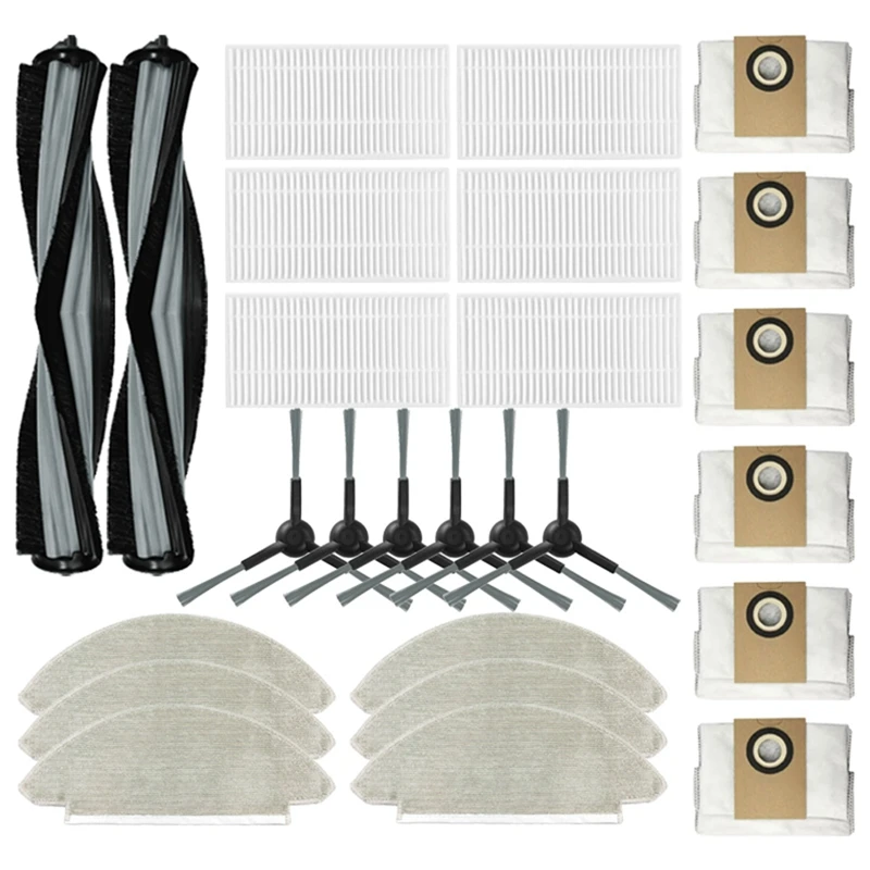 Набор для сбора пыли Viomi Alpha 2 Pro швабра с фильтром НЕРА роликовой боковой щеткой