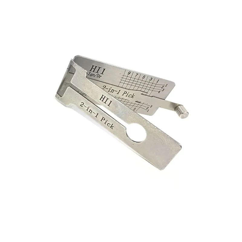 LISHI Инструменты для слесаря HI1 для мотоцикла Hino 2-в-1 Мотоинструмент Открыватель замков Lishi Декодер ключей Bikes Kit on.