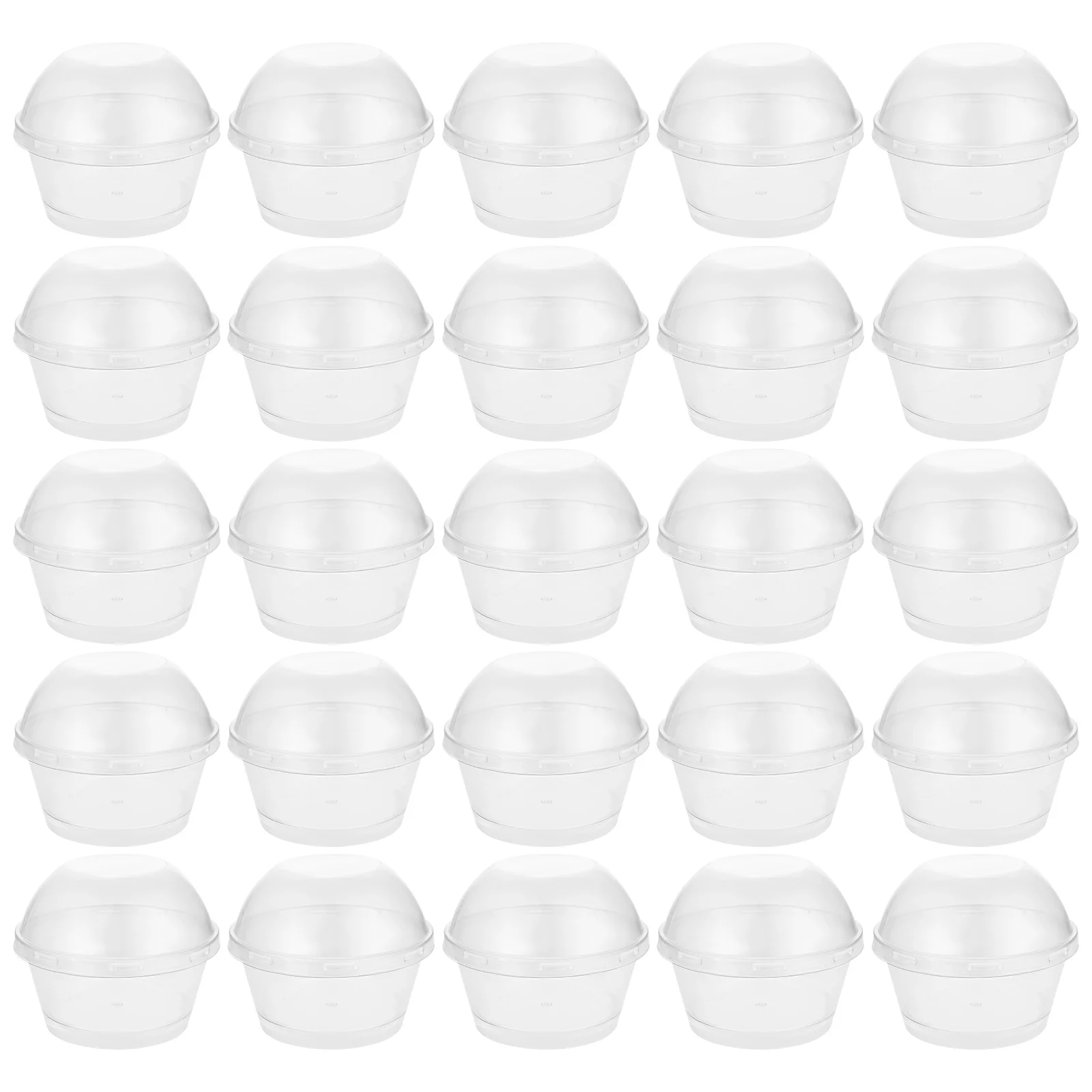 

Cup Cupsdessert Bowl Pudding Clear Cream Appetizer Mousse Ice Mini Disposable Lids Dipping Bowlsjelly Tasting Cake Holiday