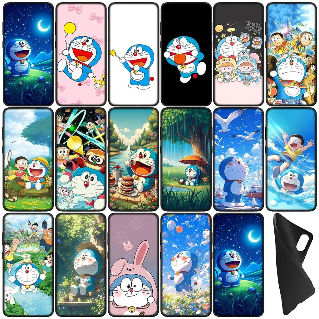 D-Doraemons Phone Cover Flexible Casing for Samsung Galaxy A10 A20 A53 A30 A51 A32 A50 A52 A12 A33 Soft Case