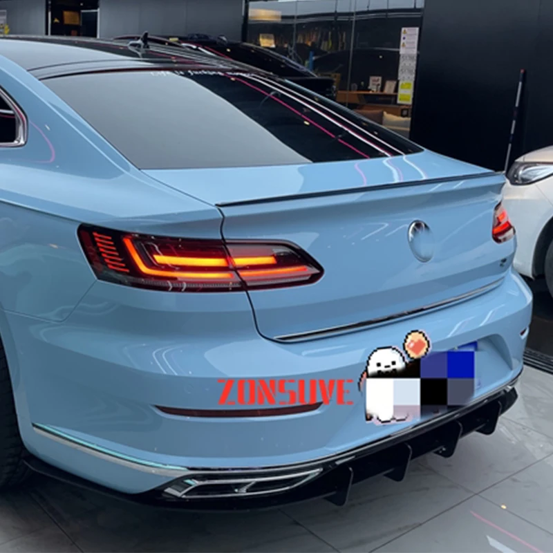 

Диффузор для заднего бампера 2019 2020 2021 Volkswagen VW CC Arteon R-line