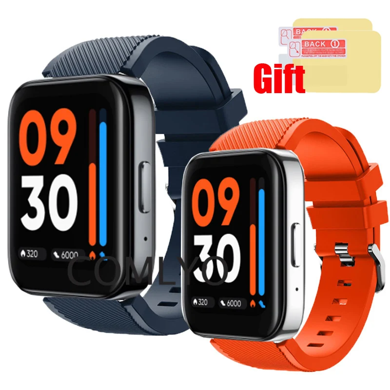 

Ремешок силиконовый для смарт-часов Realme watch 3 Pro 3 в 1