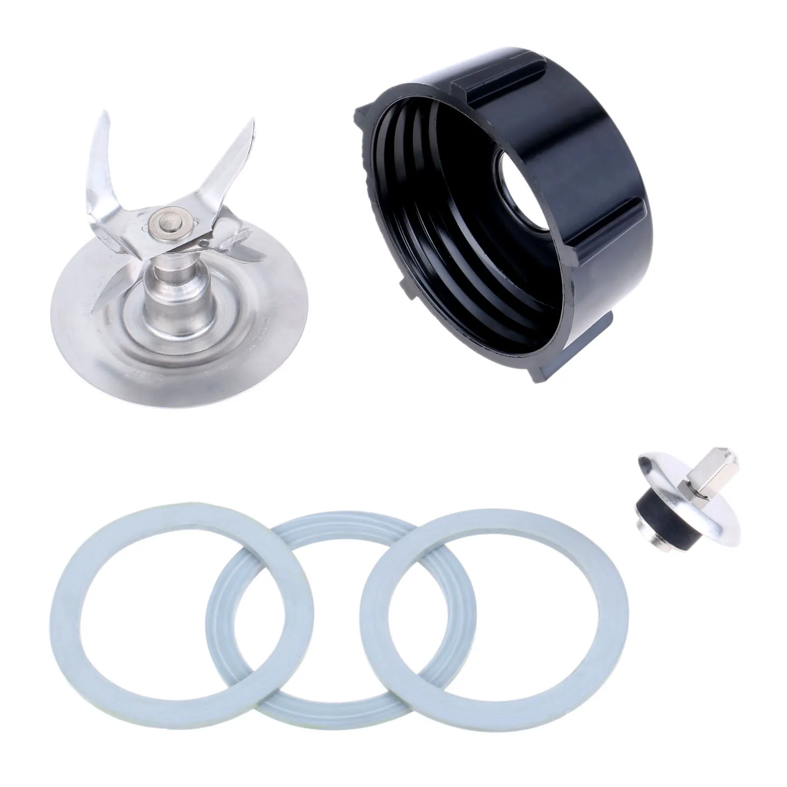 Blender Ice Blades Parts with Sealing Rings Gaskets Coupling
