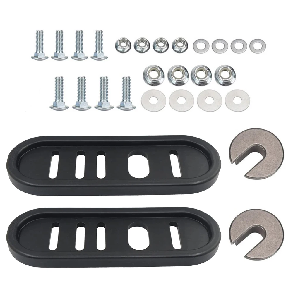 

2pcs Snow Blower Skid Shoes With Hardware Replaces For MTD 490-241-0010 780-125 Universal Snow Thrower Shoe Power Tool