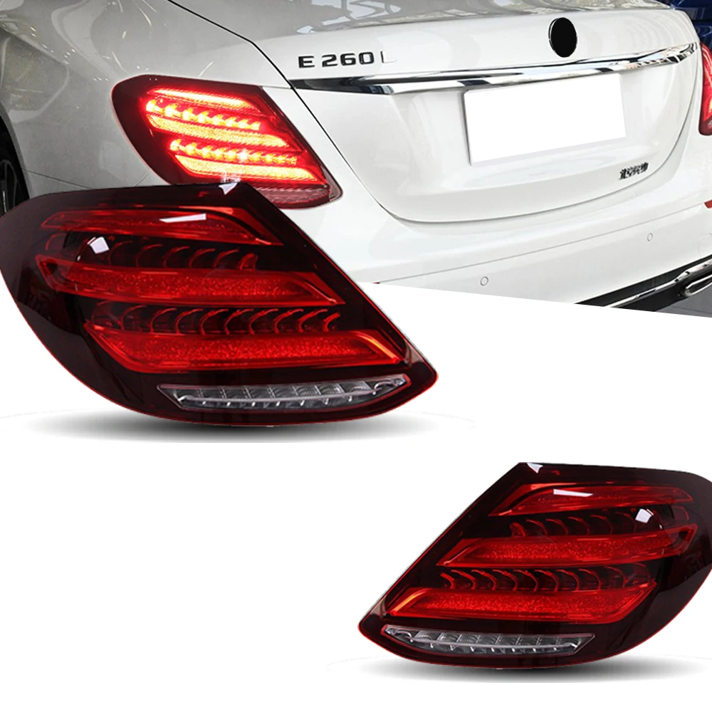 

Taillight For Benz W213 LED Taillights 2016-2020 E200 E300 E260 Tail Lamp Car Styling DRL Signal Projector Lens Auto Accessories