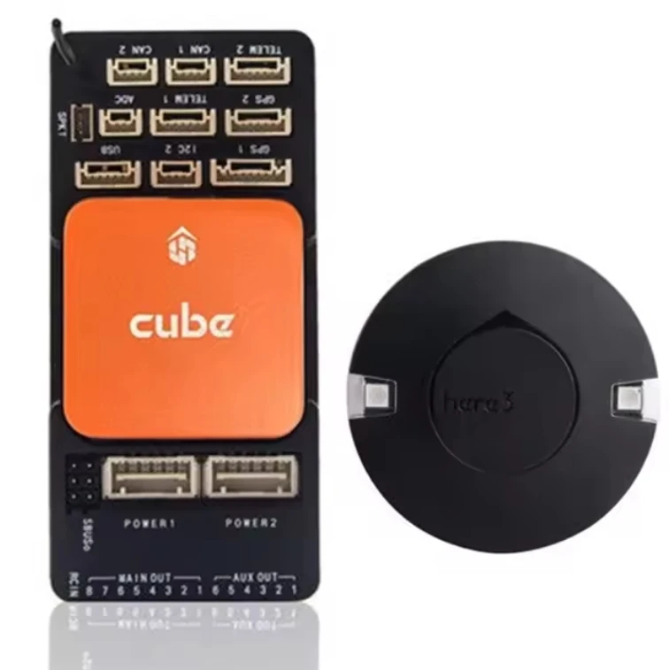 Стандартный набор HEX Pixhawk 2.1 Cube Orange W Here 3 и ADS-B Carrier Board RC Дрон VTOL Самолет Мультикоптер (art.: 3920d21ff2160) - 3920d21ff2160