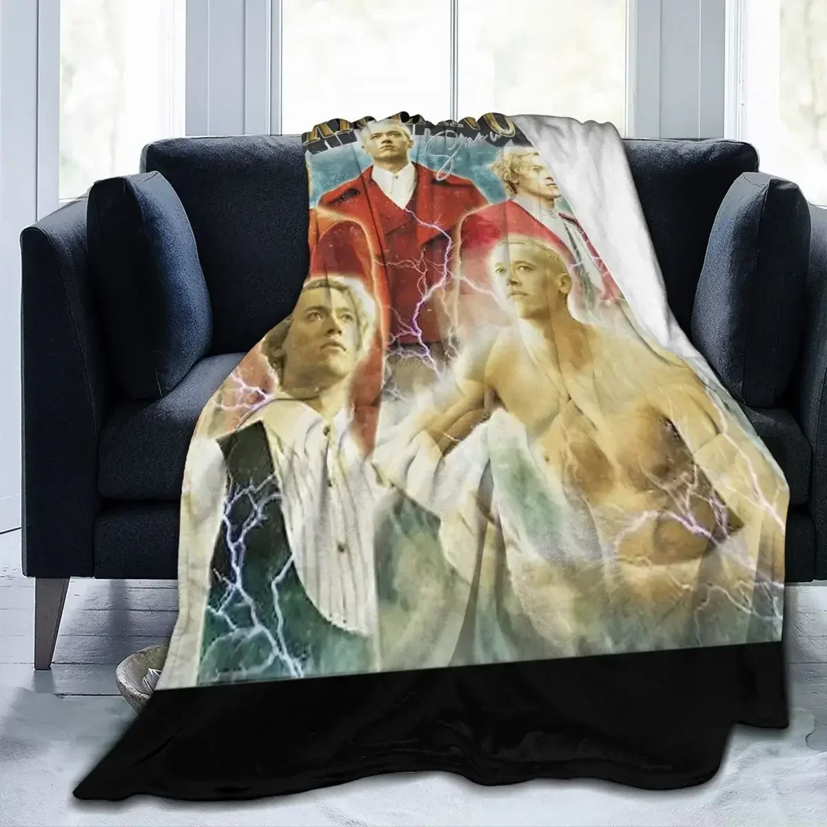 Многофункциональное винтажное одеяло Coriolanus Snow The Hunger Games декоративное для