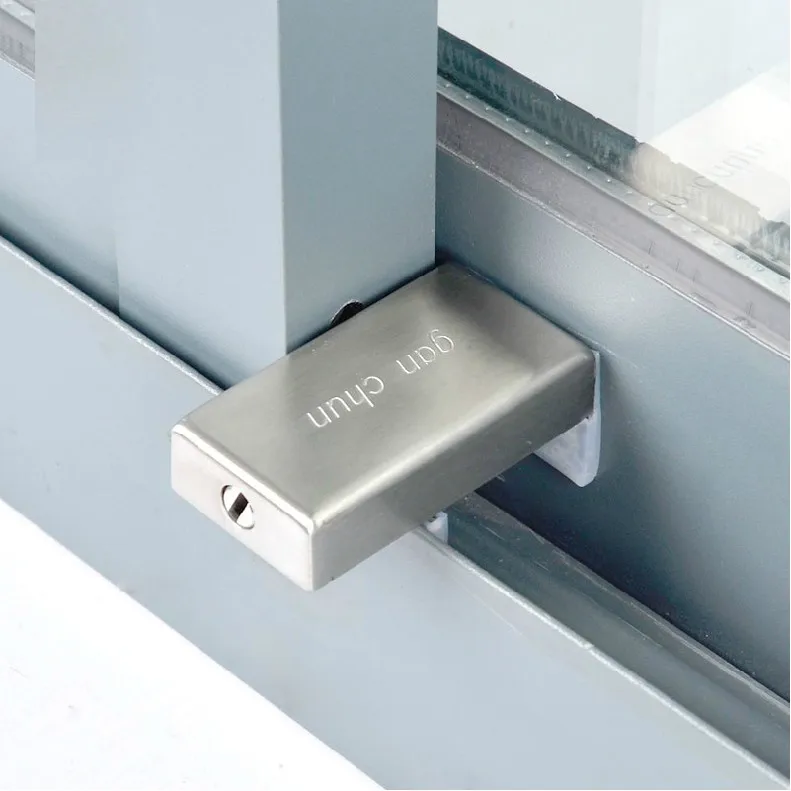 Practical Sliding Doors and Windows Lock window safe lock steel pan child safety lock Anti-theft Sliding Sash Stopper