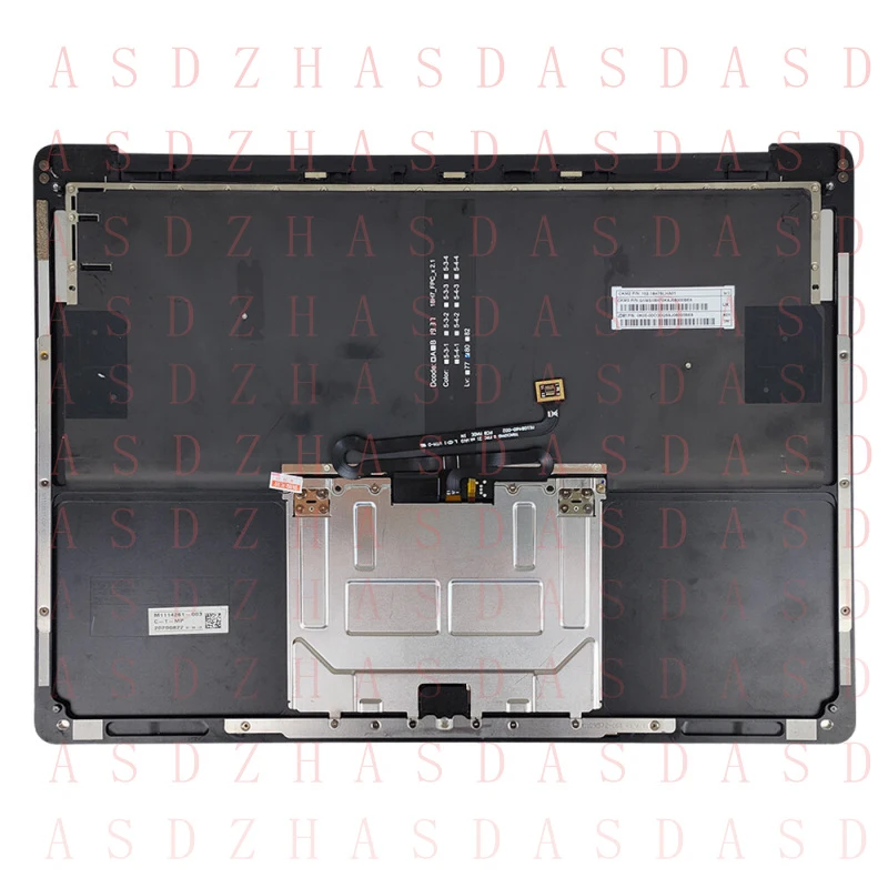 Фото Z Для Microsoft Surface 3 1867 1868 1951: Подставка для рук с подсветкой, клавиатура и тачпад, 13.5 дюймов №2