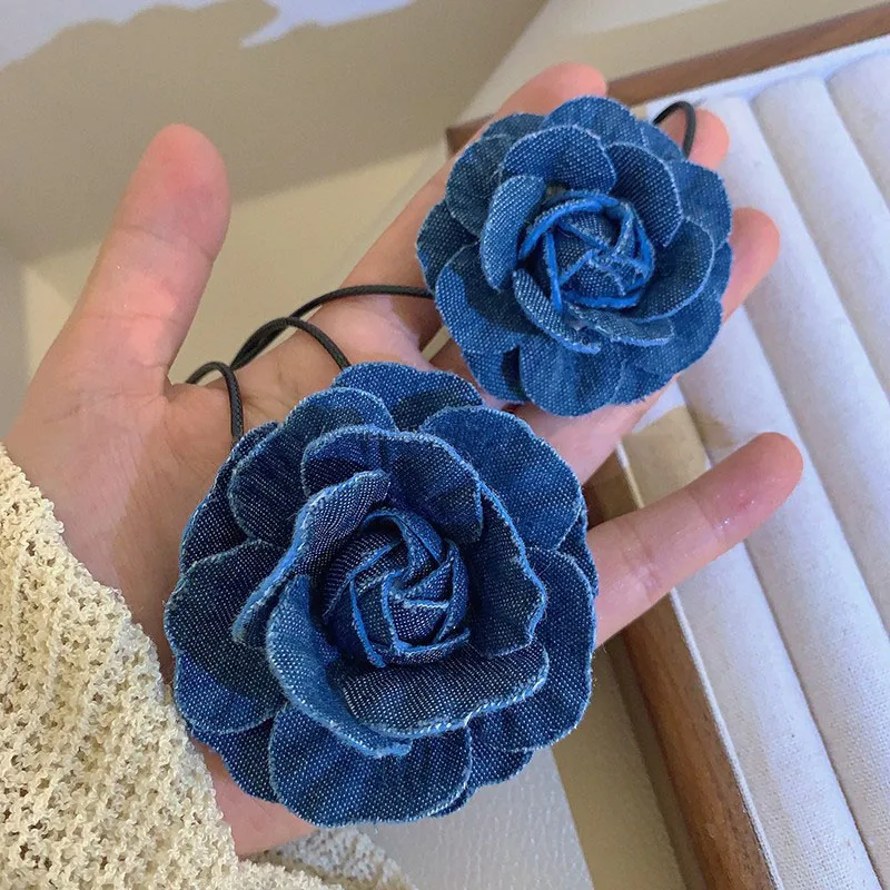 Женское ожерелье с подвеской в виде цветка розы