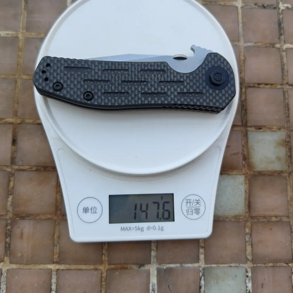 Складной нож JUFULE 0620CF Emerson Knives из углеродного волокна с титановым керамическим