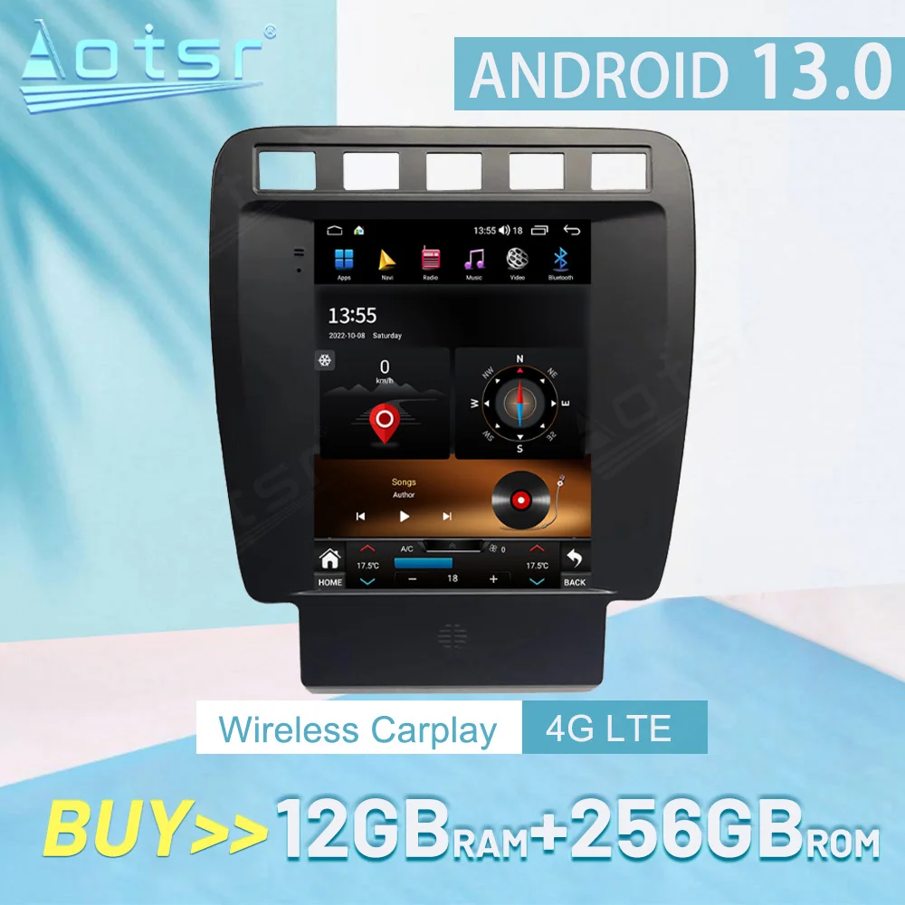 Автомагнитола для Porsche Caynne S Hybrid V6 958 92A Turbo 2010-2017 Android 2Din Авторадио стерео