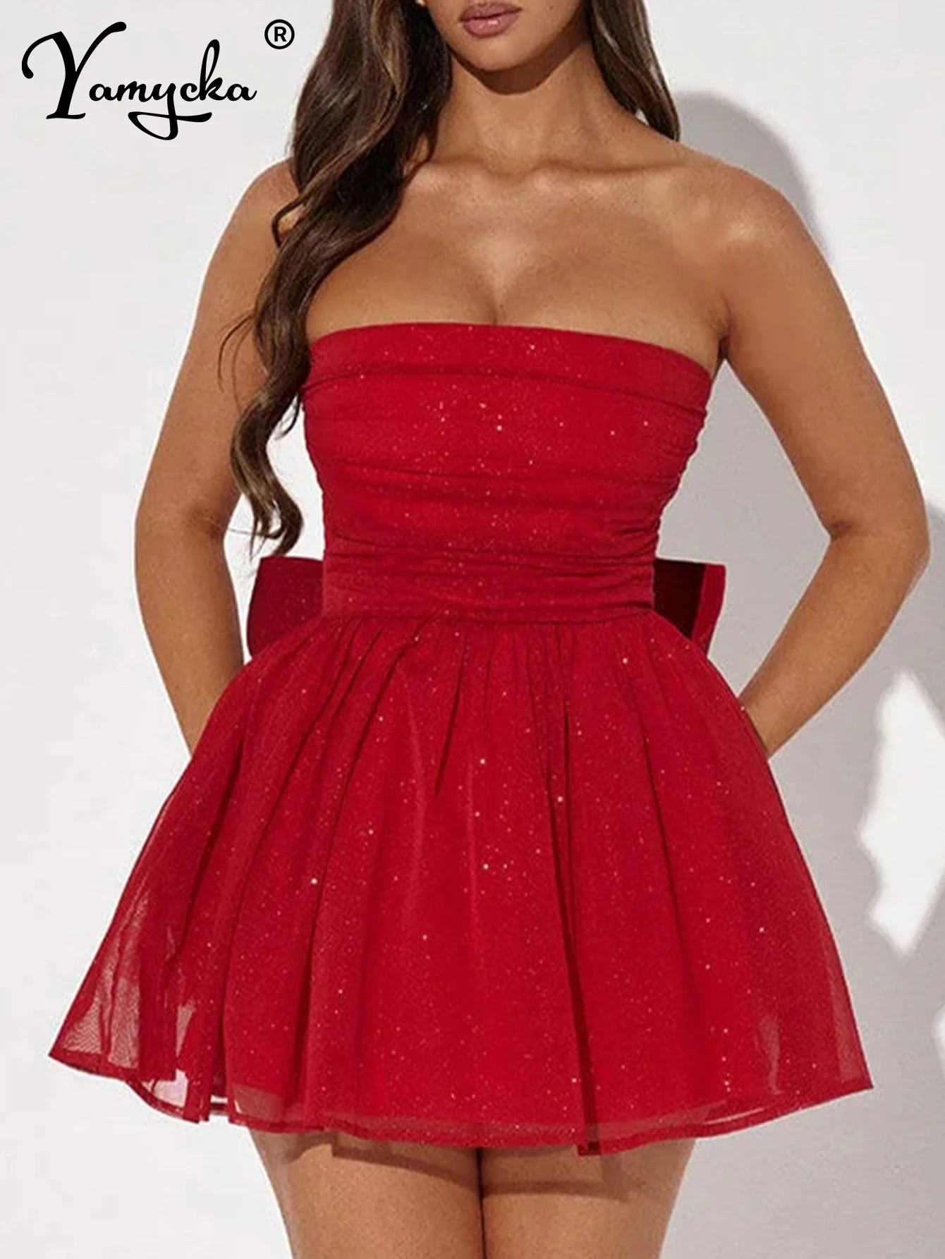 Сексуальное черно-белое мини-летнее платье с открытой спиной женское элегантное