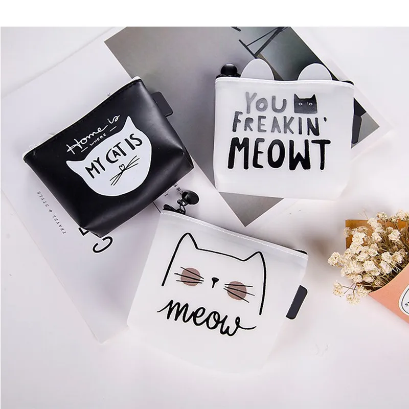 

Animal Cartoon Wallet Coin Purse New Zipper Wallet for Women Coin Holder Clutch Bag Short Purse