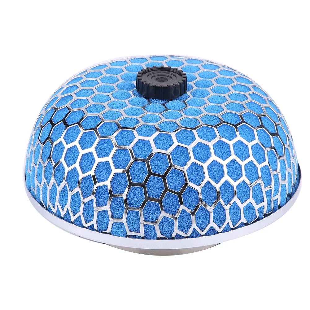

Car Air Intake Inlet Filter Cleaner Mushroom Foam Gauze High Flow Universal(Blue) Air