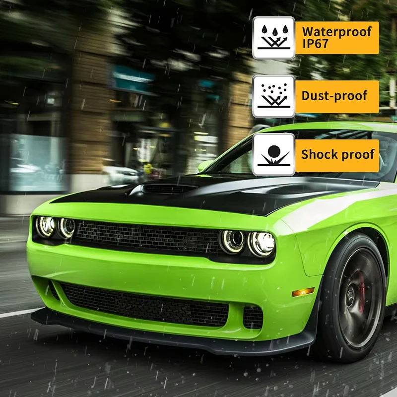 Производитель Полный светодиодный R/T SRT Dazzle DRL фары Автомобильный головной свет