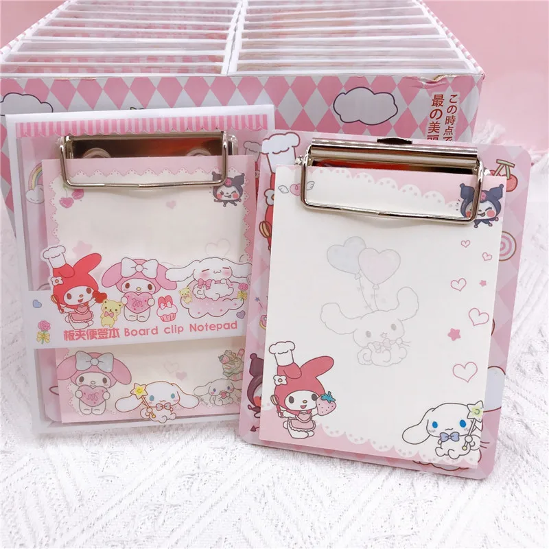

Sanrio Splint Note Pad Kuromi My Melody Kawaii Cartoon Cinnamoroll Cute Hand Account Notepad Message Scratch Pad Toys Girls