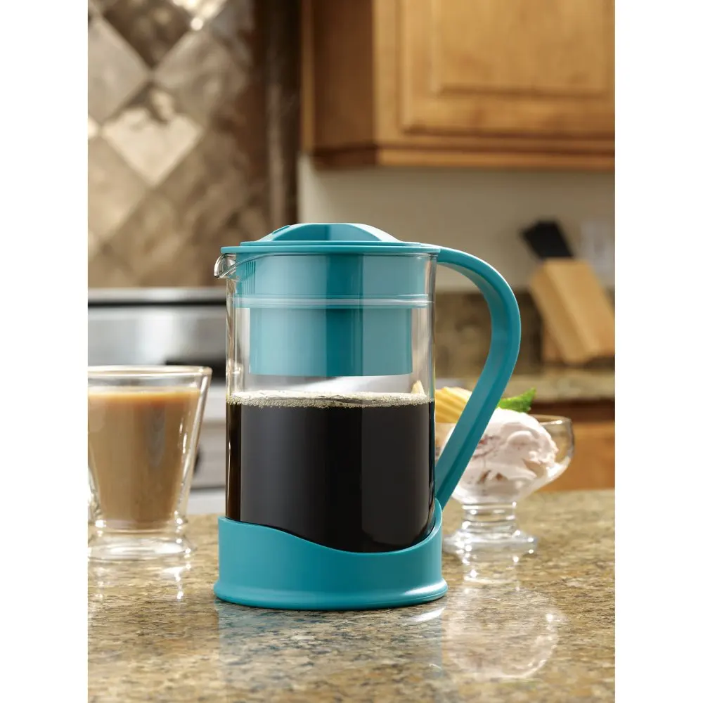 

Fast Ship 50.7oz Cold Brew Coffee Maker Aqua