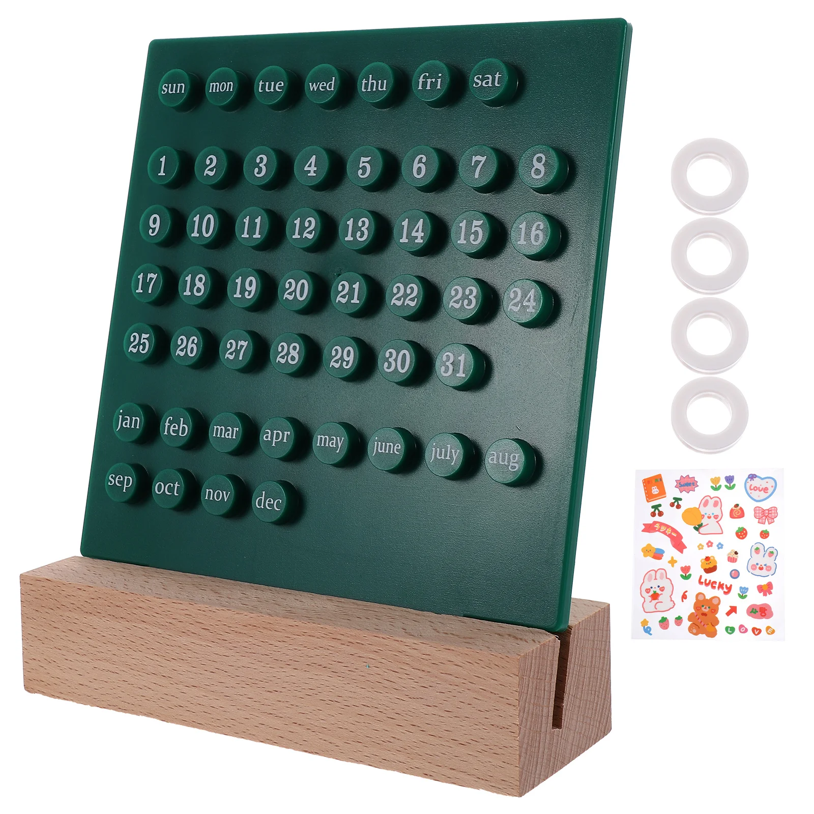 

Календарь с вечной датой и месяцем, 1 комплект