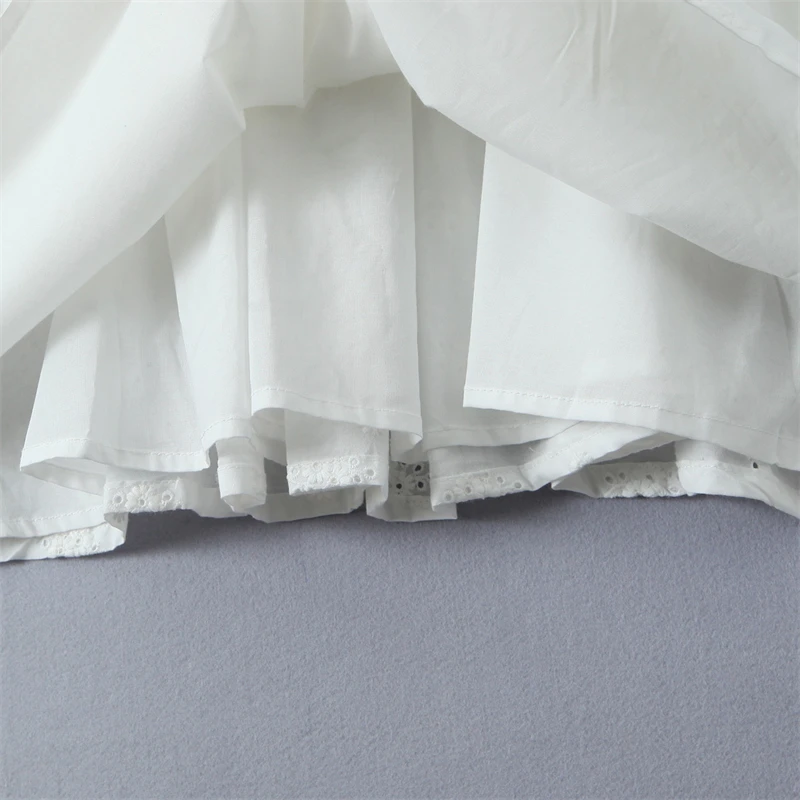 KEYANKETIAN 2025 новое женское платье-комбинация с вышивкой летние каникулы украшение