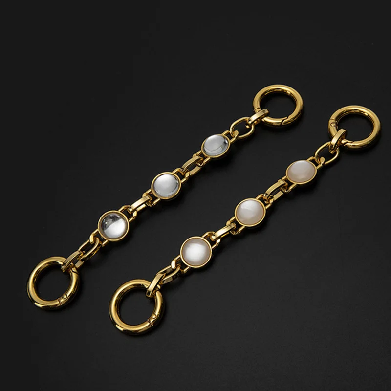 

1PC Pearl Purse Chain Strap Extender for Cross-Body Shoulder Bag Handbag DIY Purse Replacement Charms Bag Accessories