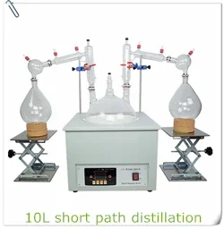 Вакуумная Дистилляция Topacelab 5 л 10 20 с вакуумным насосом и чиллером для