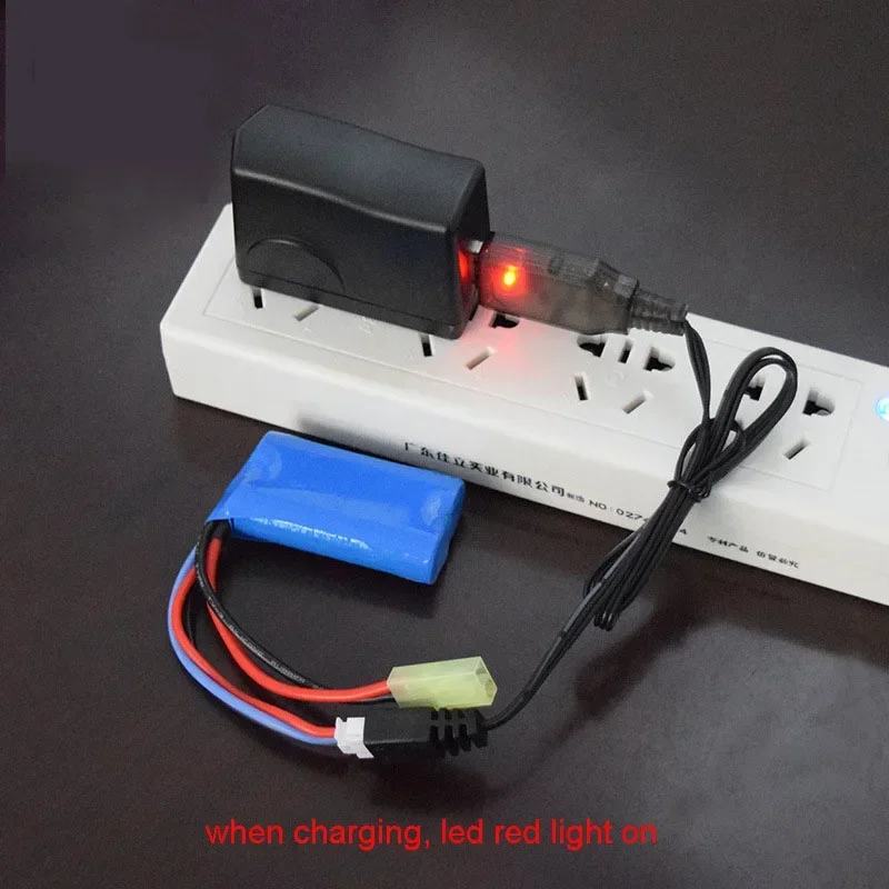 Фото USB-кабель для зарядного устройства 7,4 В 1000 мА XH-3P для литий-ионной аккумуляторной батареи, электрический радиоуправляемый самолет, автомобиль, лодка, игрушки, игрушка с дистанционным управлением XH3P №4