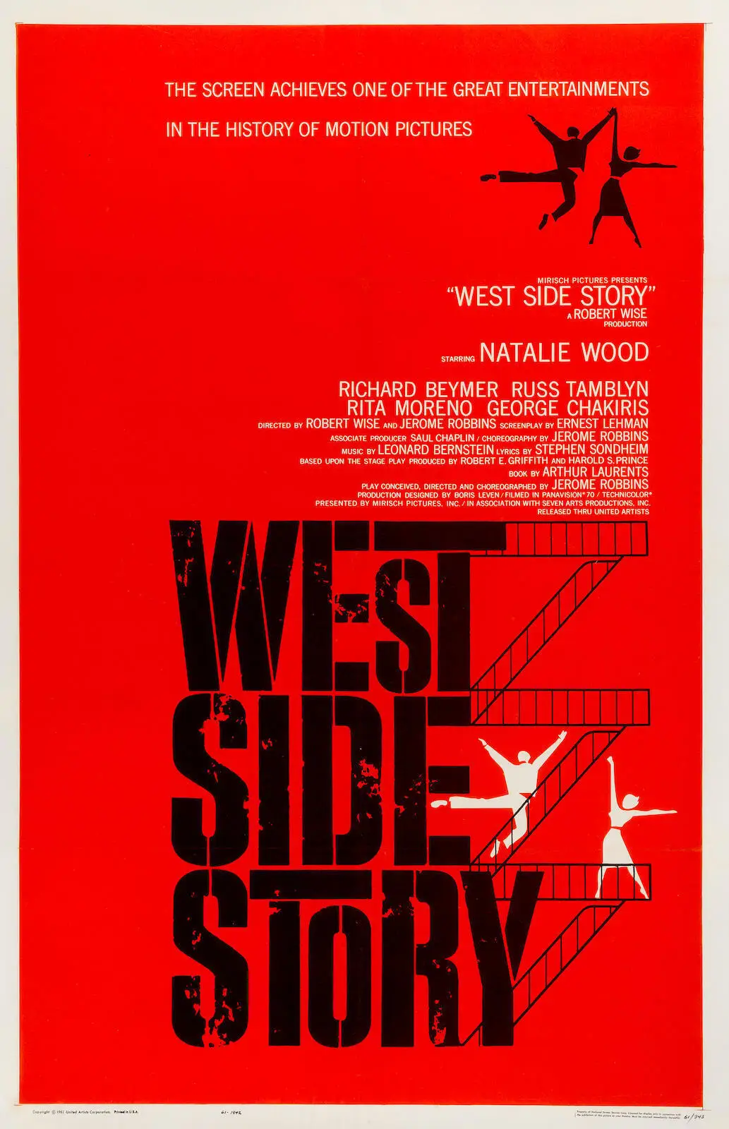 

Художественный постер на холсте West Side Story, художественный постер для украшения гостиной, домашняя Настенная картина