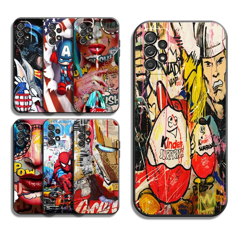 

Marvel Avengers Phone Cases For Samsung Galaxy S22 S20 FE S20 Lite S20 Ultra S21 S21 FE S21 Plus Ultra Soft TPU Carcasa Funda