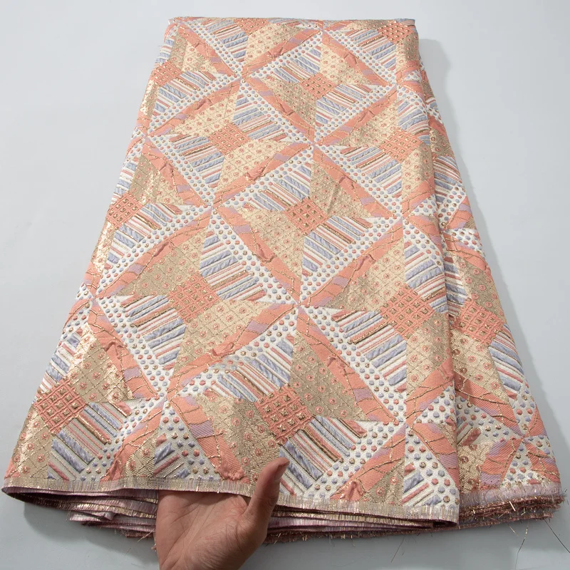 Элегантная дамасская тюлевая ткань 2024 высококачественная Kruevda Kruzhva для женщин