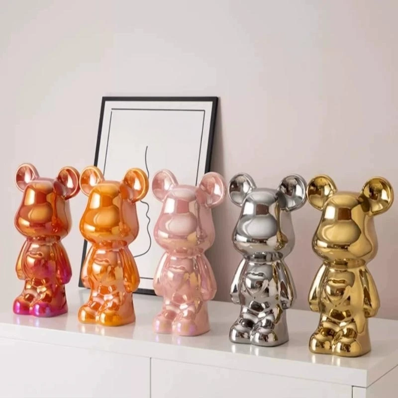 

Violent Bear Decorations Living Room TV Cabinets Tables Ceramic Crafts