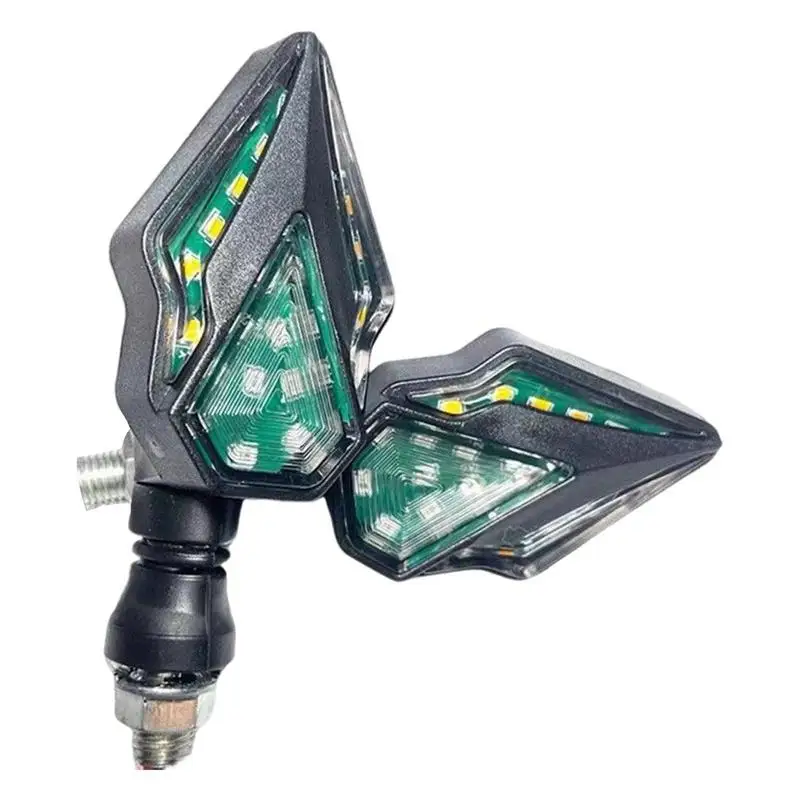 

Motorcycle Blinkers Indicator Daytime Running Waterproof Sequential Lamp Turn Signal Light Waterproof Headlight Surfaces