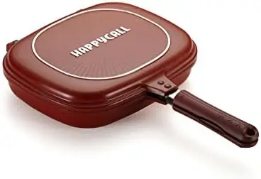 

Grill Frying Pan (Cookware), Jumbo 11.8 x 9.8 x 3.1, Red