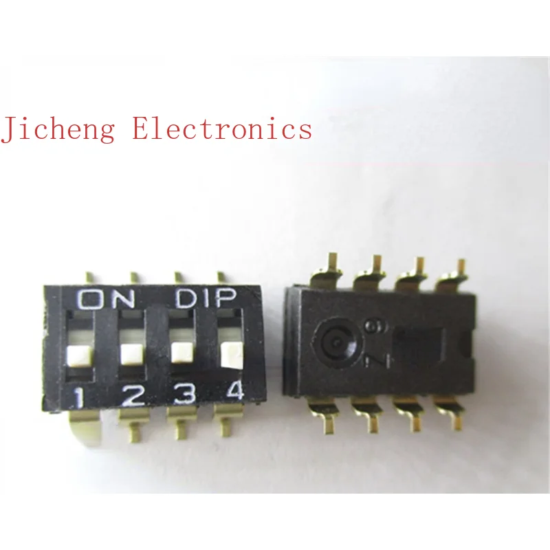 

10PCS Taiwan Dial Switch DM-02/04/06/08-V 2.54 Chip Flat