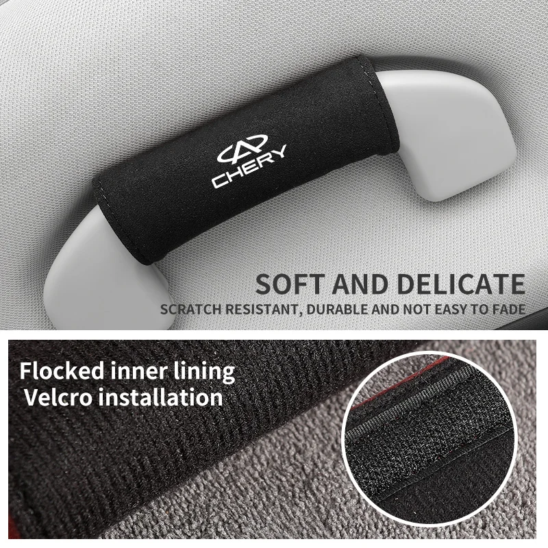2 шт. замшевые защитные перчатки на крышу автомобиля для Chery PRO 8 5X Amulet M11 Eastar Elara IQ