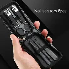 Manicure Set Professional Nail Scissors Kit Gift Sturdy Anti-rust Nail Scissors Kit for Men Father Husband Boyfriend
