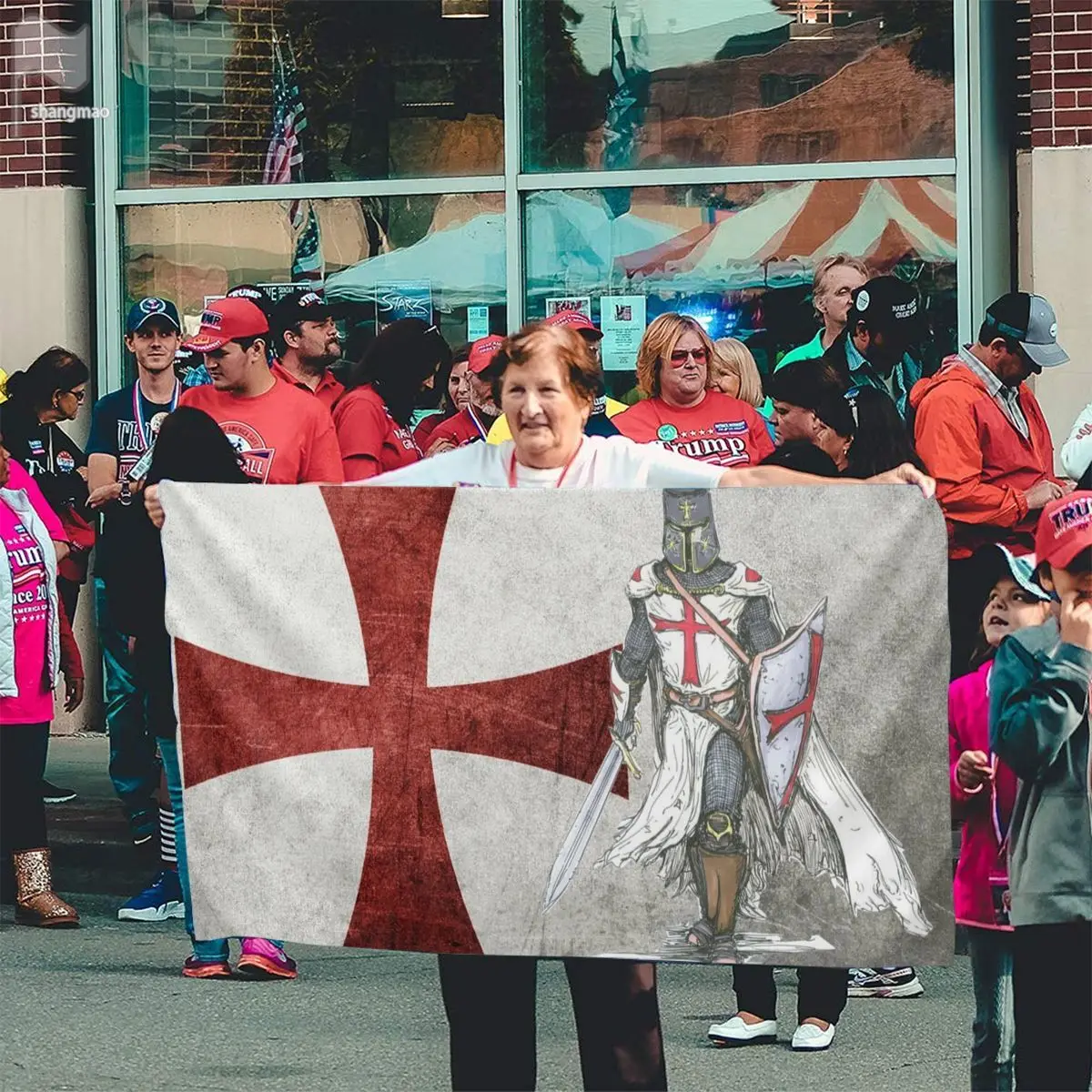 90x150cm Knights Templar Flag Medieval Crusaders Battle Ensign | Flags