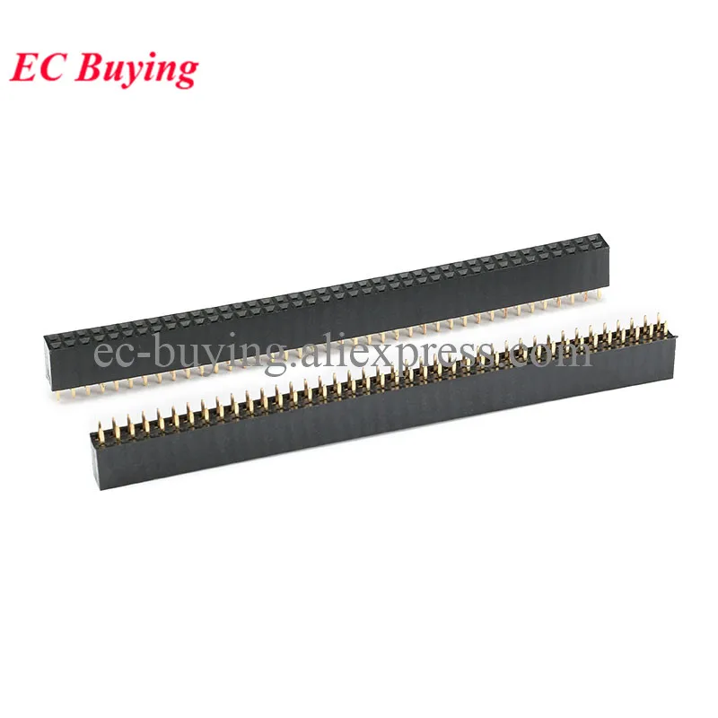

10 шт./лот 2,54 мм 2x40 80-контактный разъем для разъема с разъемом для подключения