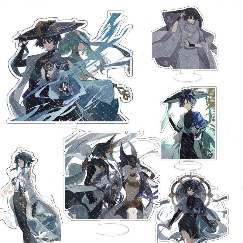 

Anime Genshin Impact Figure Nahida Xiao Venti Kazuha Wanderer Faruzan Tighnari Acrylic Stand Model Plate Cosplay Fans Xmas Gift
