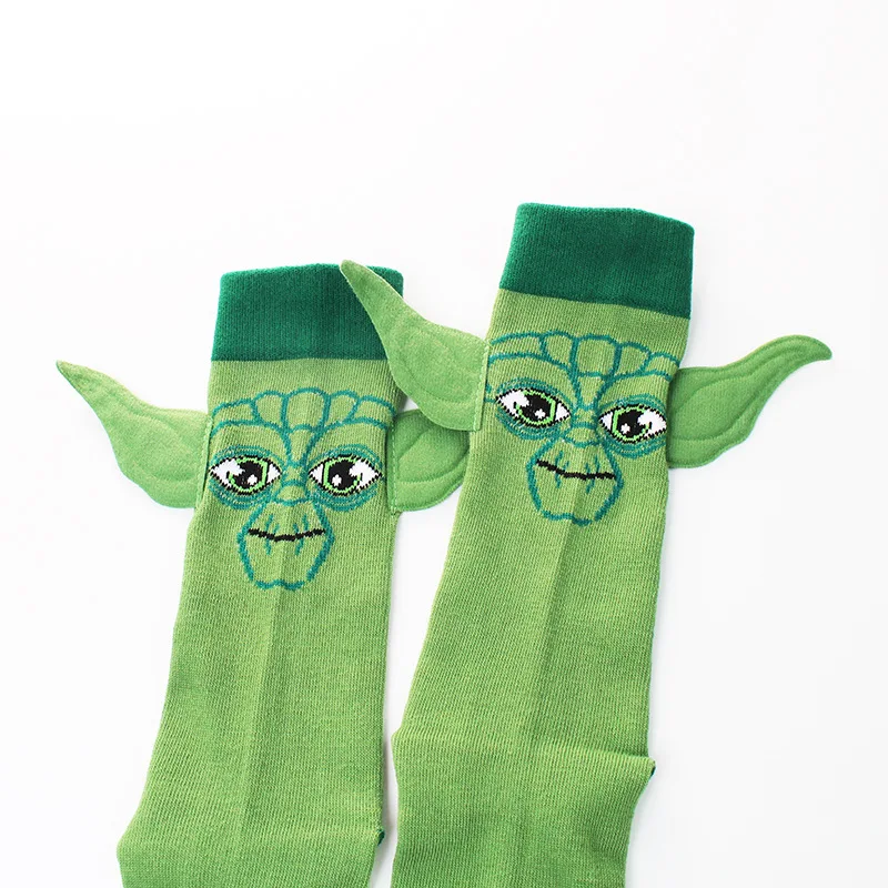 Новые модные мужские носки высококачественные милые женские с трехмерными