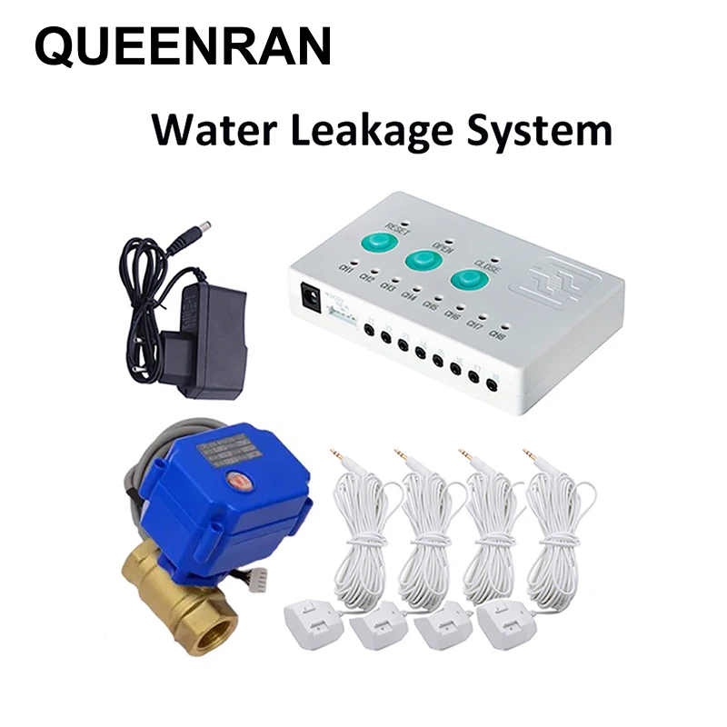 water leak sensor smart valve detector de fugas de agua water sensor agua for smart home smartlife security protection