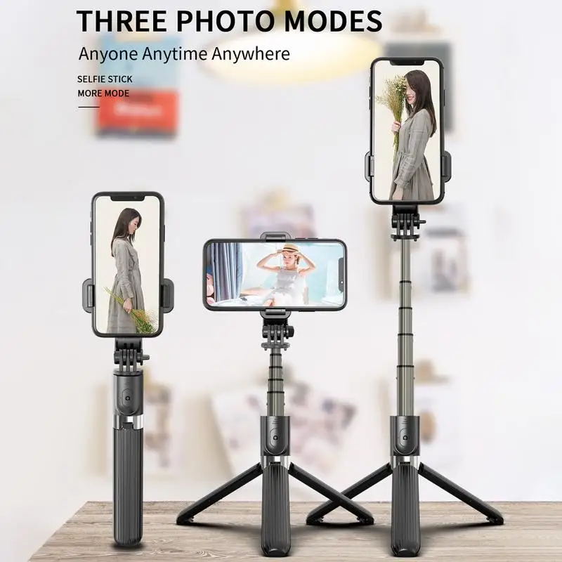 

Wireless Tripod Selfie Stick Remote Control Tripod Stand For Photo Taking Live Broadcast