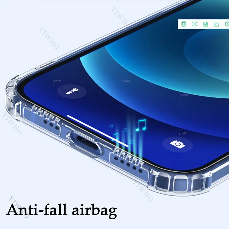 Прозрачный чехол для телефона Samsung Galaxy S21 Ультратонкий из ТПУ S 21