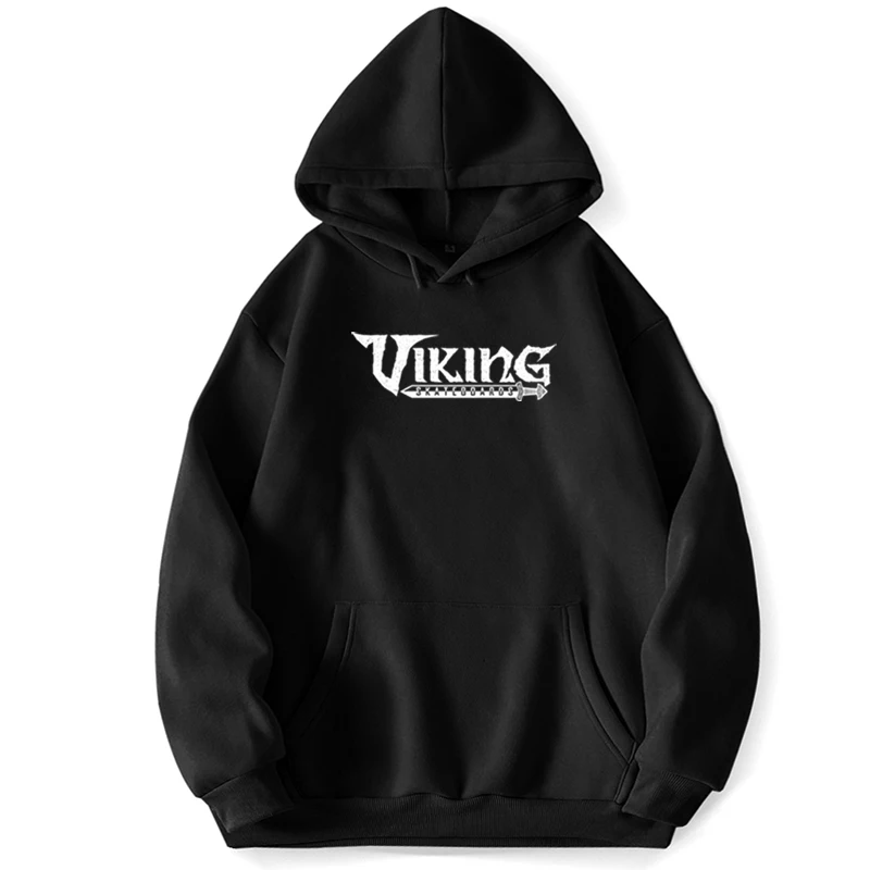 Hoodies For Men Hooded Vikings Viking Odin Cool Punk Athelstan Valhalla Sweatshirts Trapstar Pocket Pullover Hombre Jumpers